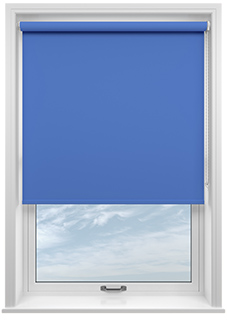 Palermo (Blackout), Bluebell - Twist&Fit Roller Blind